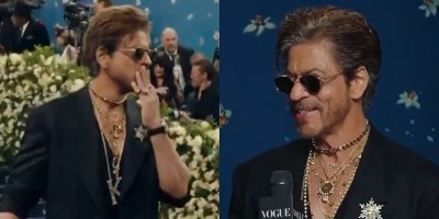 Shah Rukh Khan makes debut at Met Gala, says 'my kids are excited'