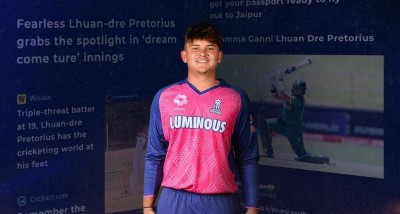 Rajasthan Royals pick Lhuan-dre Pretorius for injured Nitish Rana