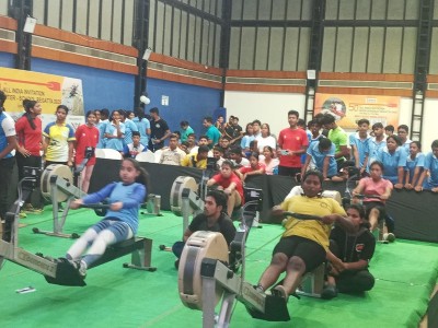 DPS, Narayana, South Point, and National High School athletes win gold at 50th All India School Regatta Championship in Kolkata