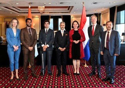 S Jaishankar meets strategic experts in Netherlands
