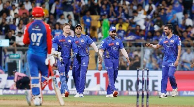 Mumbai Indians in IPL playoffs conquering Delhi Capitals