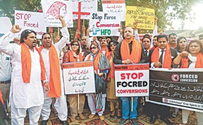 Rising cases of forced religious conversion of minority girls in Pakistan is now a matter of concern