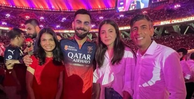 'Ee sala cup namdu': Rishi Sunak, Akshata Murty join Virat-Anushka's IPL victory celebration