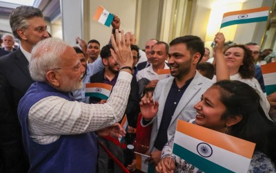 In Images: PM Modi in Croatia