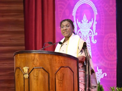 In Images: Prez Murmu attends AIIMS Kalyani convocation, visits Dakshineswar Temple