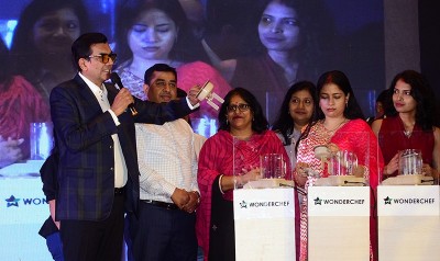 Celebrity chef Sanjeev Kapoor graces launch of Wonderchef's automated tea maker