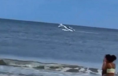 Aviation tragedies continue in US: Small aircraft crashes in ocean, pilot survives