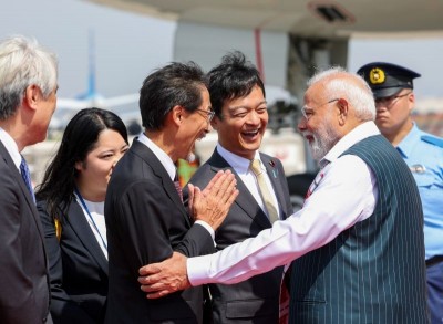 Narendra Modi arrives in Japan, AI-semiconductors to be discussed to deepen ties