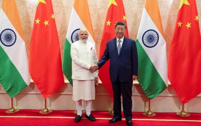 Congress attacks PM Modi over handshake with Xi Jinping at SCO summit