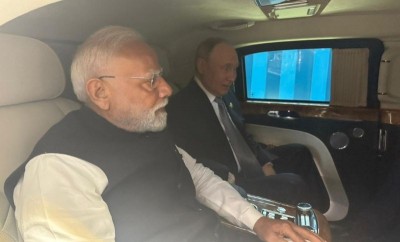 After SCO meet, PM Modi takes car ride with Putin for bilateral talks