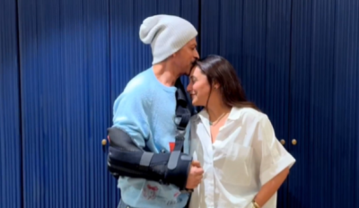 National Award winners SRK and Rani Mukerji groove to Aryan Khan's show song, fans turn nostalgic