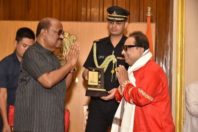 Pt. Prodyut Mukherjee receives Governor’s Award of Excellence at Raj Bhavan Kolkata