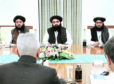 Afghan FM defends exclusion of women journalists during presser in Delhi, calls it 'technical issue'