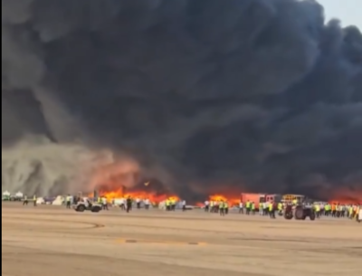 Bangladesh: Fire breaks out at Dhaka Airport's cargo section, all flight operations suspended