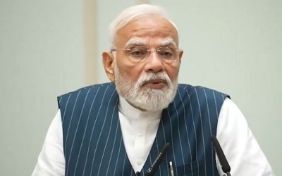 PM Modi urges Bihar voters to remember ‘jungle raj’, calls opposition alliance ‘lathbandhan’