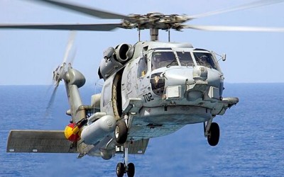 US fighter jet, Navy helicopter crash in separate incidents into South China Sea; all crew safe
