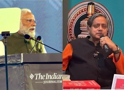 At Ramnath Goenka Awards, Tharoor’s surprise Modi praise leaves Congress red-faced
