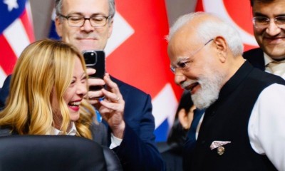 Modi–Meloni reunion takes over G20 Summit — warm handshake turns into viral laughter!