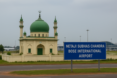 Mosque in the middle of Kolkata airport? Centre confirms flight risks, BJP fires at Mamata