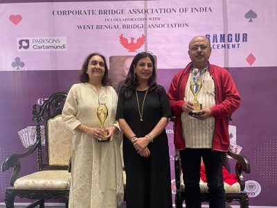 Usha Kabra, Gopinath Manna clinch Phoenix Mixed Pairs title at Ashok Ruia Memorial Bridge Championship