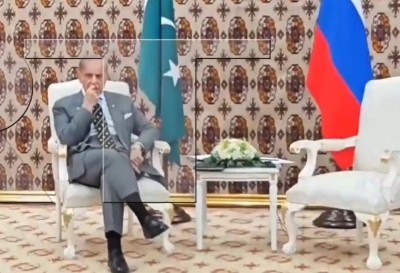 Awkward diplomatic moment as Pak PM Shehbaz Sharif gatecrashes into Putin–Erdogan meeting