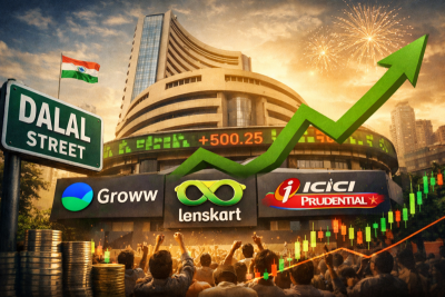 Stock market buzz: Fresh listings Groww, Lenskart, ICICI AMC spark massive rally on Dalal Street!