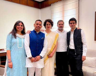 ‘People see Indira Gandhi in her’: Robert Vadra on Priyanka Gandhi’s PM prospects
