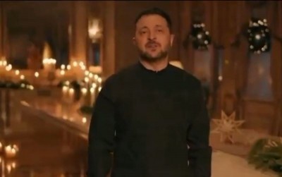 Zelensky’s Christmas message blends a call for peace in Ukraine with dark wish for Putin