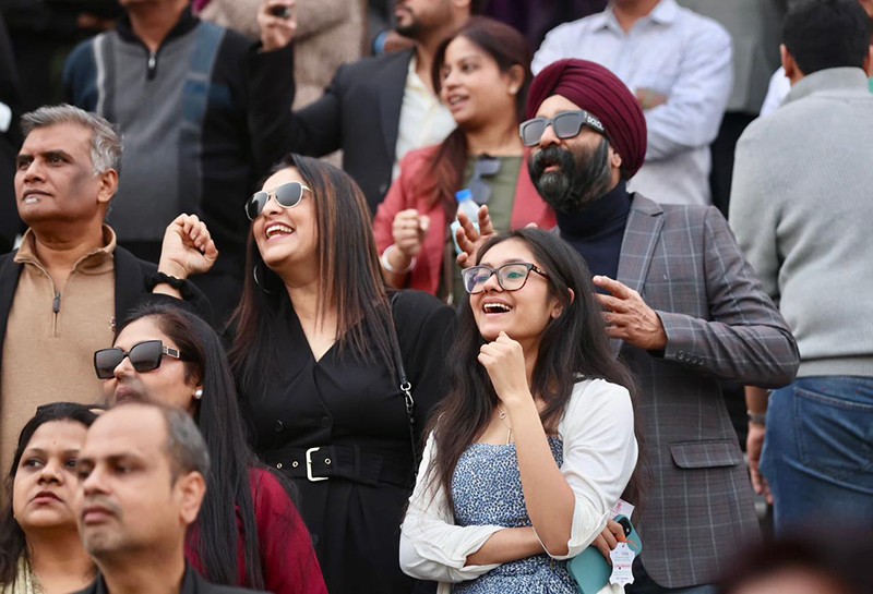 The Kolkata Derby horse races held at the Royal Calcutta Turf Club (RCTC) in Kolkata 1st January 2026