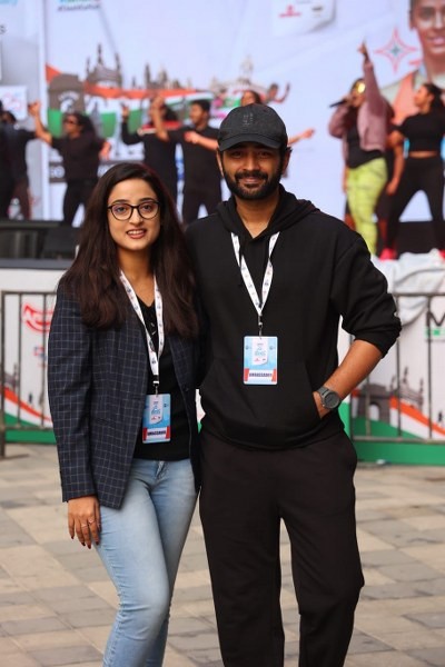 In Images: Saina Nehwal inaugurates Ekal Run in Kolkata