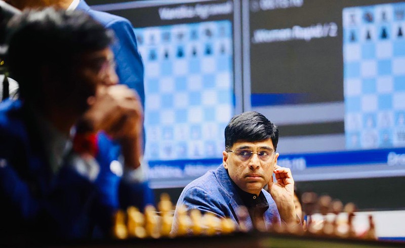 In Images: Viswanathan Anand at Tata Steel Chess India Tournament