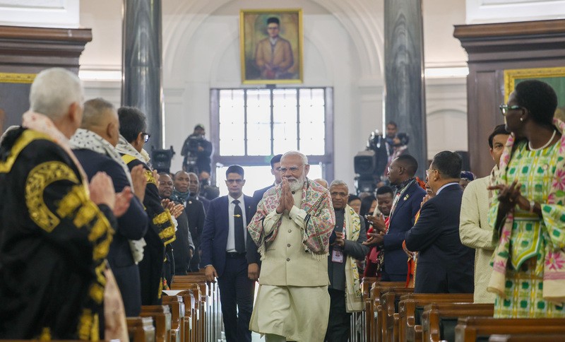 In Images: PM Modi attends 28th Commonwealth speakers’ conference in Delhi