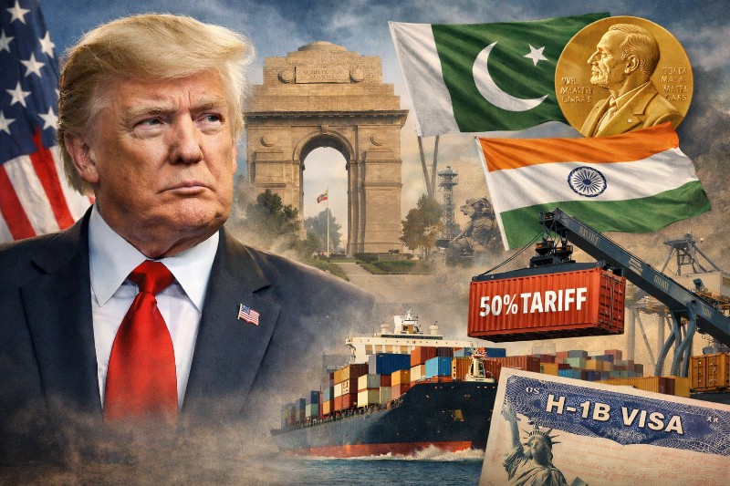 Trump’s second term deepened US-India friction with Pakistan overtures, trade penalties and sweeping visa regime changes.