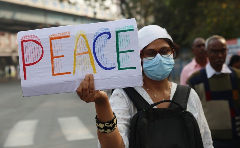 In Images: Christians rally in Kolkata against attacks on churches across country