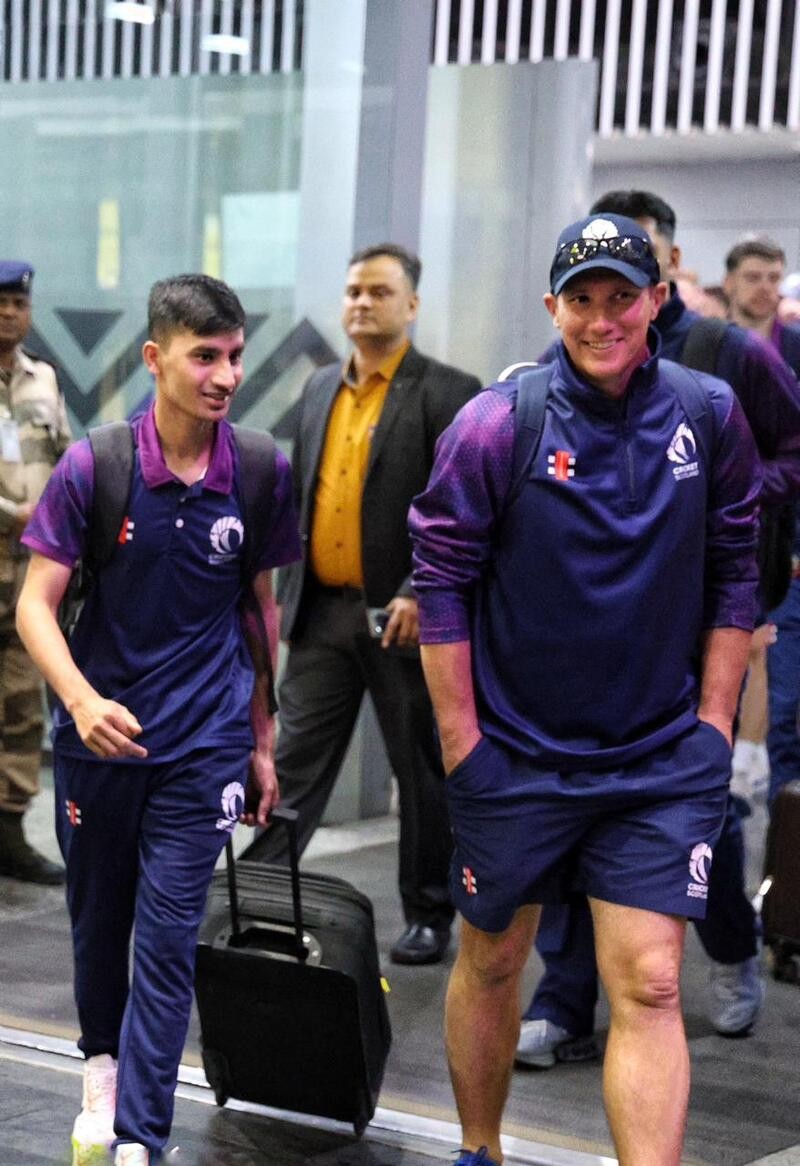 In images: West Indies, Scotland arrive in Kolkata for T20 World Cup