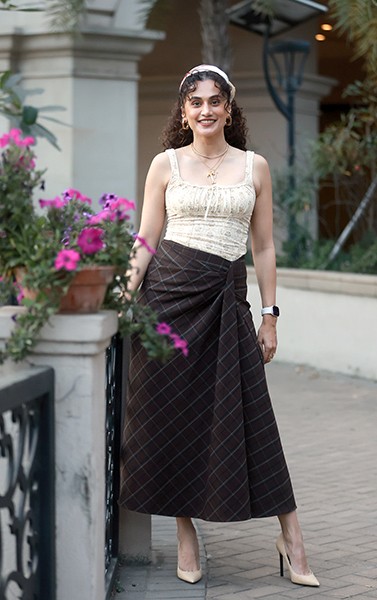 In Images: Taapsee Pannu promotes Assi in Kolkata