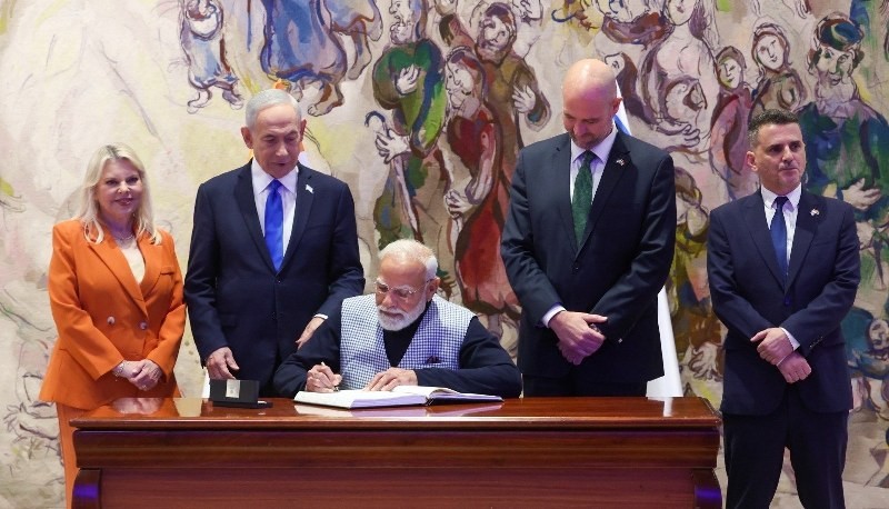 In Images: PM Narendra Modi in Israel