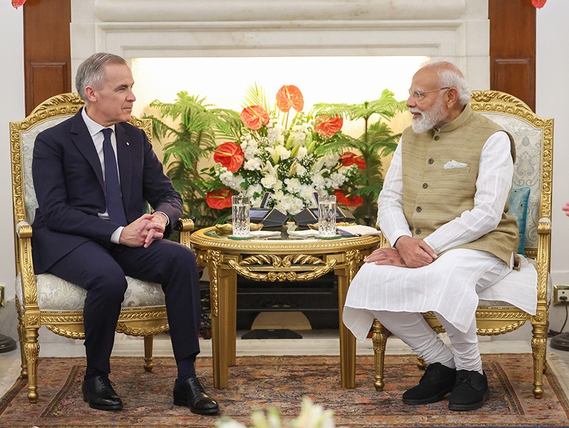 In Images: Modi, Carney meet in New Delhi to reset India-Canada ties
