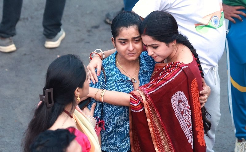 In Images: Emotional send-off for actor Rahul Arunodoy Banerjee