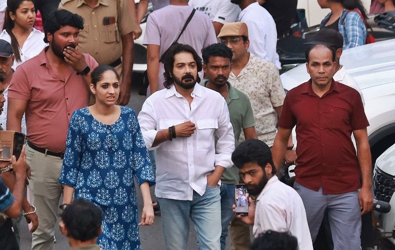 In Images: Emotional send-off for actor Rahul Arunodoy Banerjee