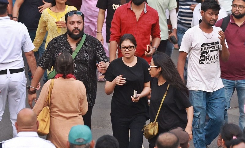 In Images: Emotional send-off for actor Rahul Arunodoy Banerjee