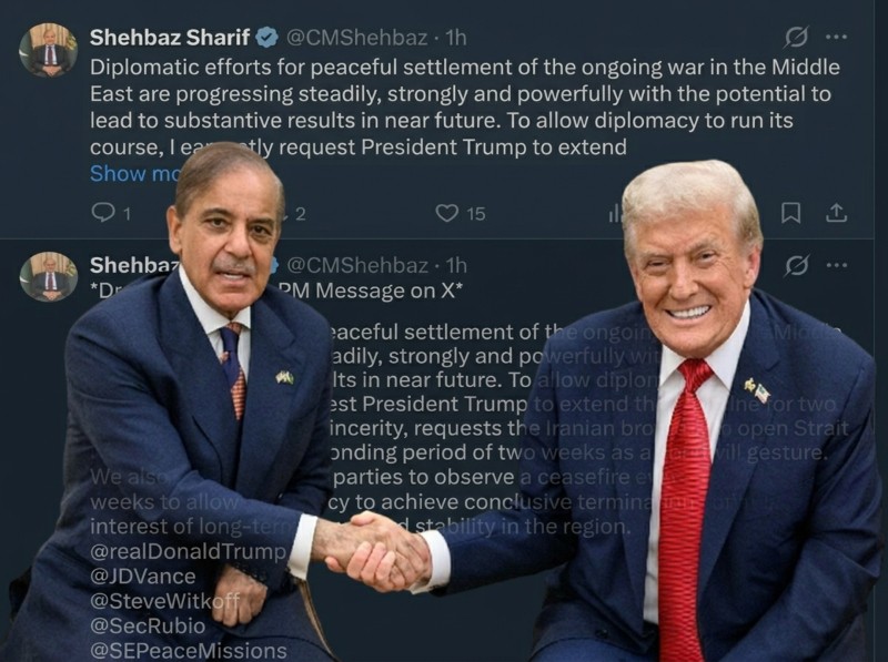 US reportedly used Pakistan to push Iran ceasefire, questioning Islamabad’s claimed neutral diplomatic role.