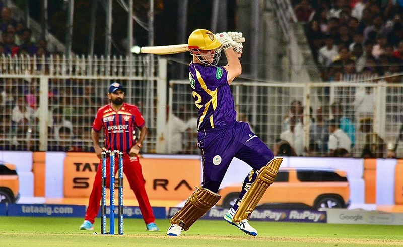 In Images: KKR face LSG at Eden Gardens
