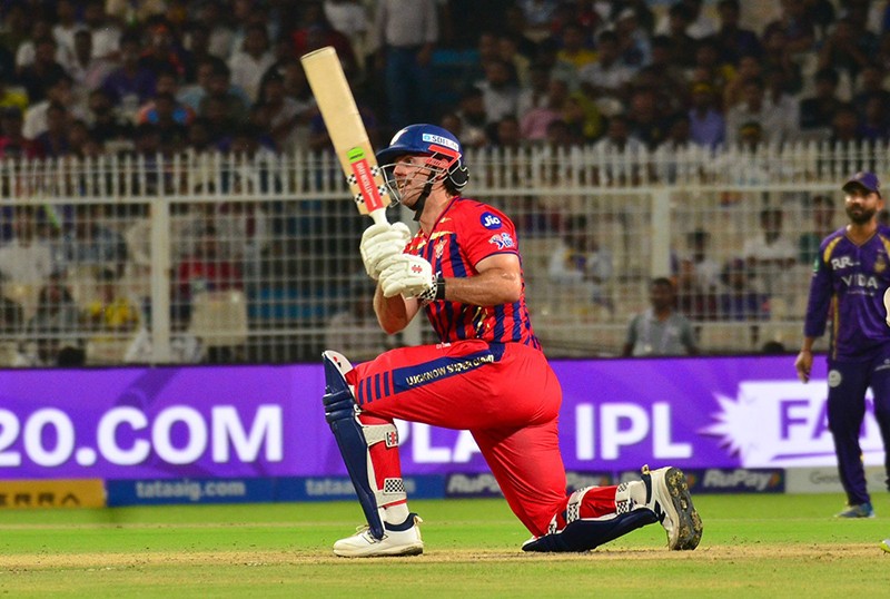 In Images: KKR face LSG at Eden Gardens