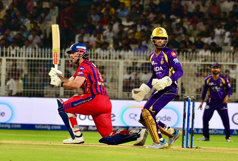 In Images: KKR face LSG at Eden Gardens