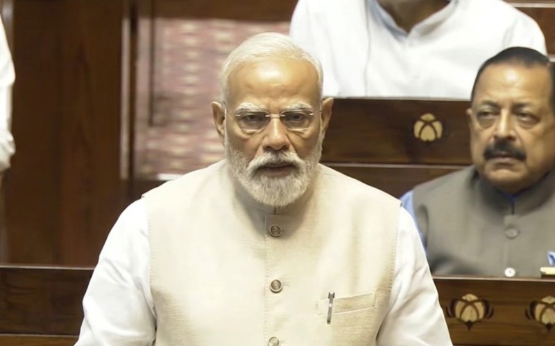 PM Modi to address the nation after the women’s quota bill defeat in Parliament.