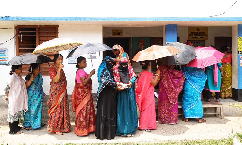 In Images: Voting underway in Bengal's East Midnapore under tight security