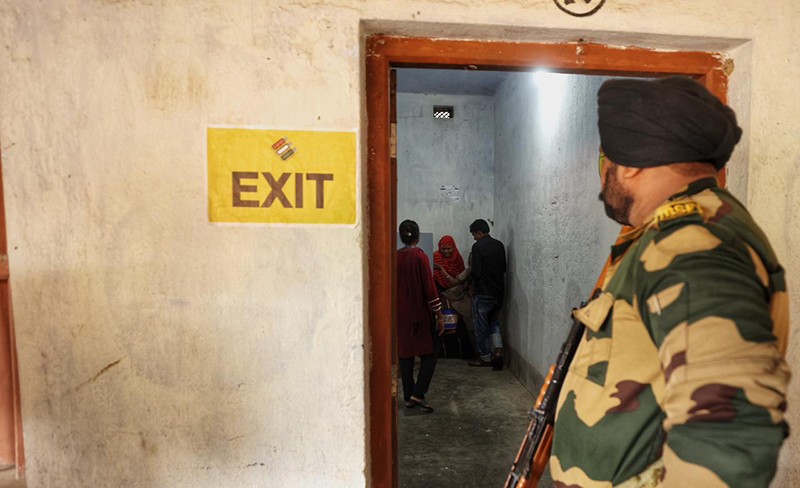 In Images: Voting underway in Bengal's East Midnapore under tight security