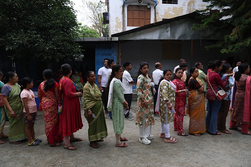 Security steps in as Siliguri votes: Disabled voter assisted in North Bengal polling