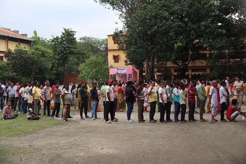 Security steps in as Siliguri votes: Disabled voter assisted in North Bengal polling